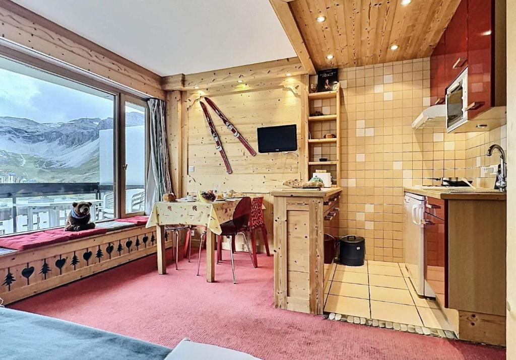 Résidence Le Bec Rouge - Joli studio rénové avec goût pour 4 personnes à Tignes ski aux pieds et proche des commerces dans le quartier du Lac. Appartemen MAE-2094 - 2