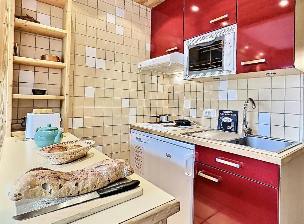 Résidence Le Bec Rouge - Joli studio rénové avec goût pour 4 personnes à Tignes ski aux pieds et proche des commerces dans le quartier du Lac. Appartemen MAE-2094 - 5