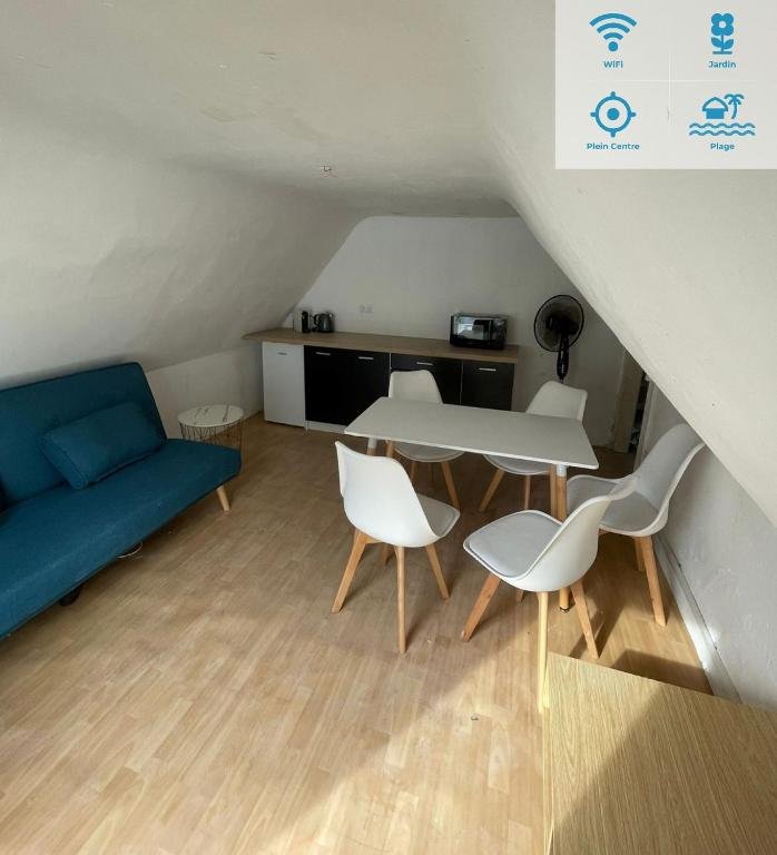 200 m plage - Rue piétonne à 300 m - jardin - 4
