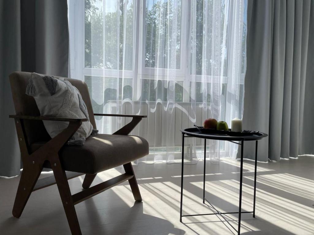 Просторные двухкомнатные апартаменты Индиго, Almaty