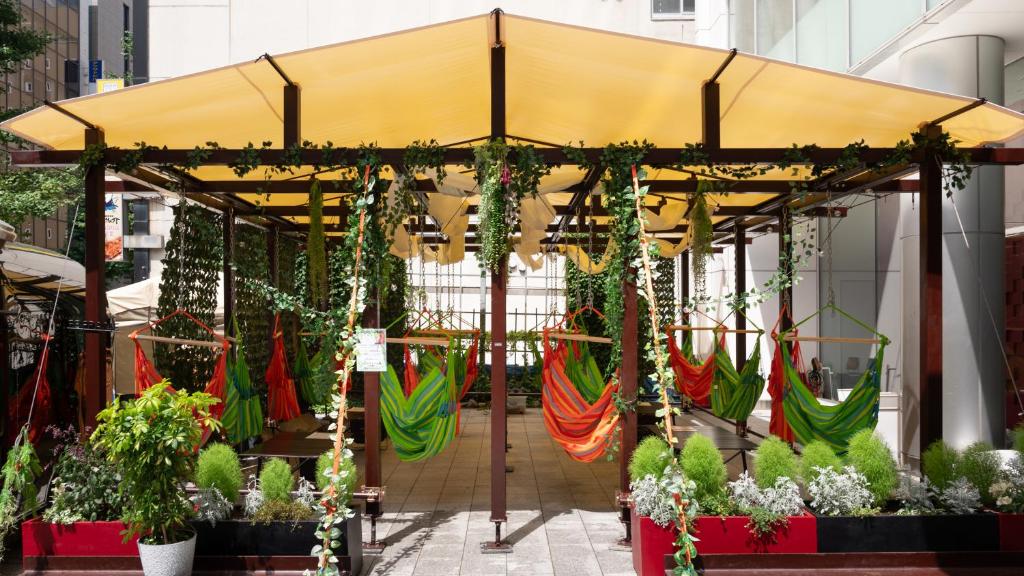 호텔에서 제공되는 훌륭한 조식 뷔페