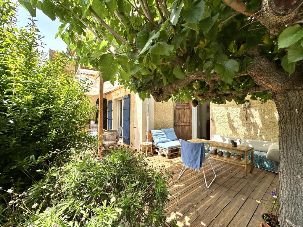 Le Cocon, Appartement pour 2 personnes à 5 minutes de la plage de l'Almanarre à Hyères - 2