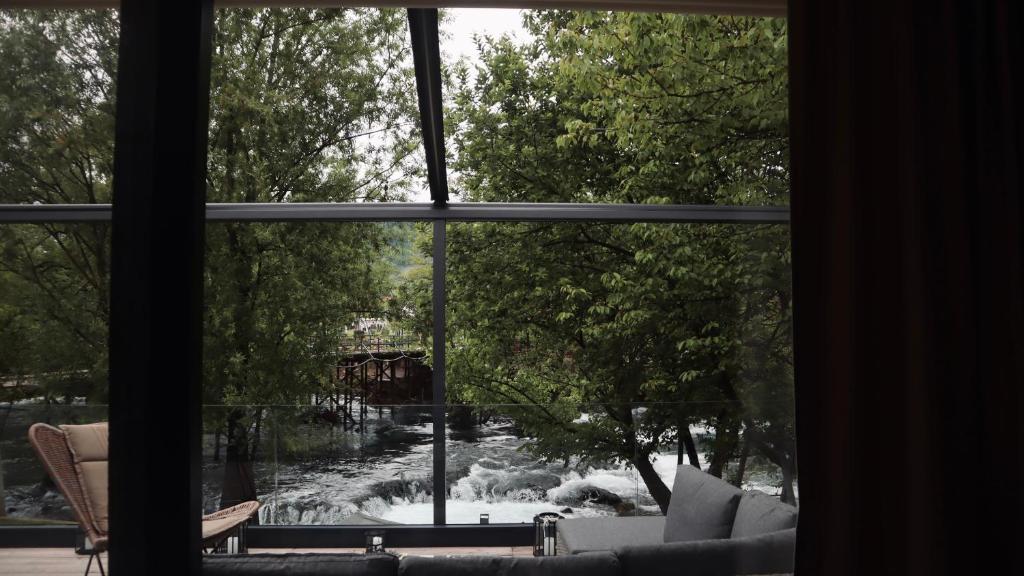 Waterfall Glamping Cabin - 1