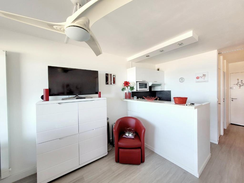 Studio confort avec terrasse, vue mer et parking - Canet-en-Roussillon - FR-1-794-148 - 5