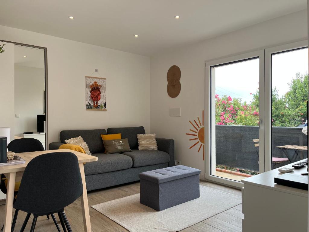 Studio Juan les Pins balcon 10min plage - 2