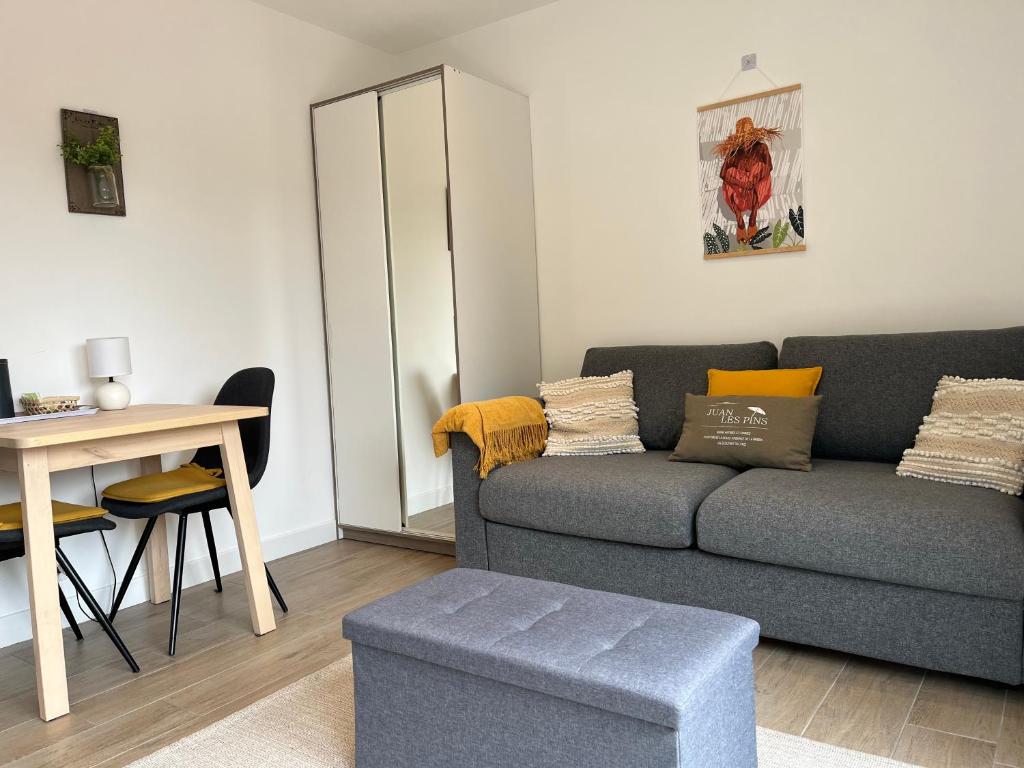 Studio Juan les Pins balcon 10min plage - 3