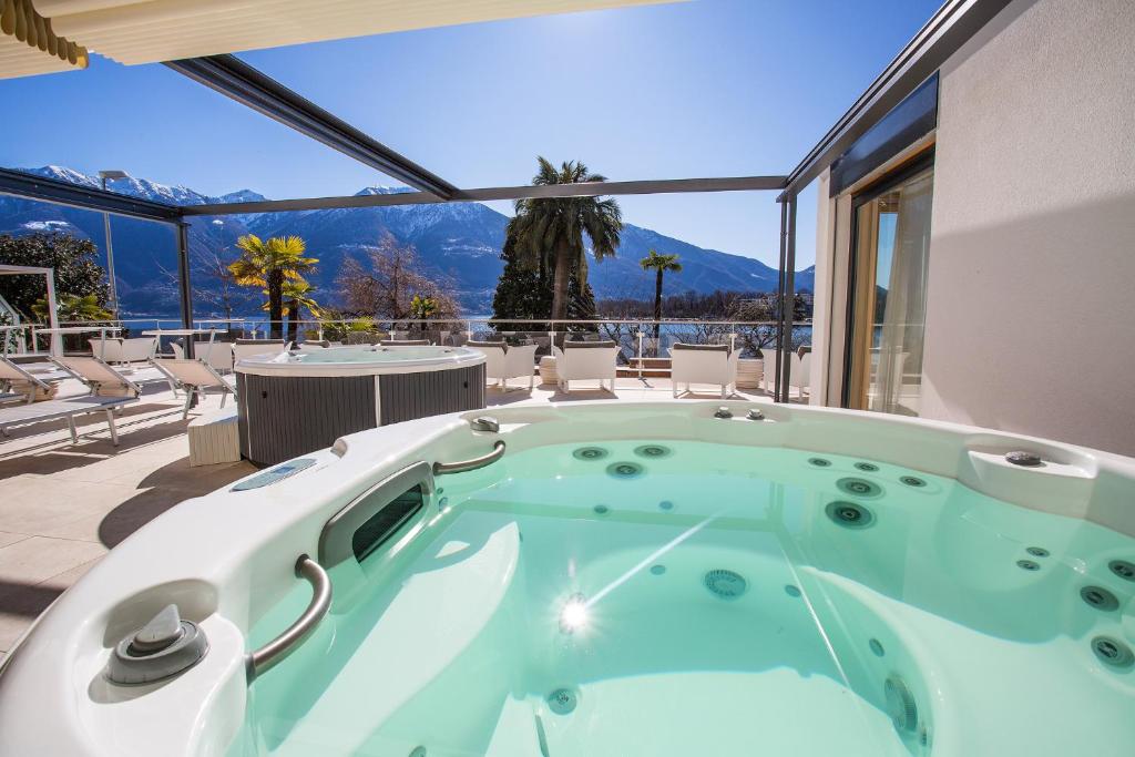 Hot tub, Hotel la Palma au Lac in Locarno