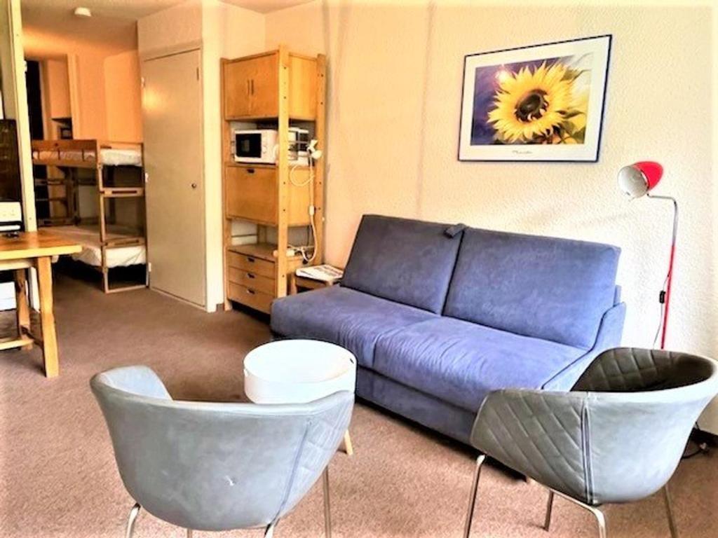 Studio cosy avec coin montagne, proche télésiège et commerces, parking privé, retour ski direct! - FR-1-330F-187 - 2