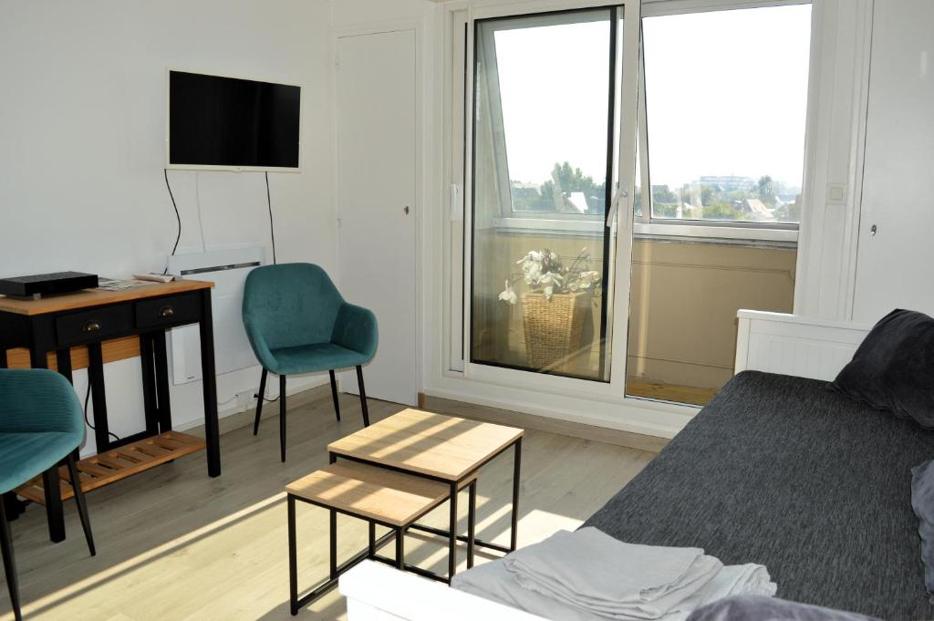L'Escale - Studio avec loggia en centre ville, Courseulles-sur-Mer