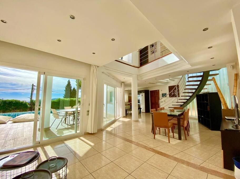Villa by Ibiza with Pool, Sea Views BBQ - 5