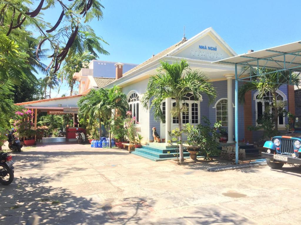 호텔 외관 야경