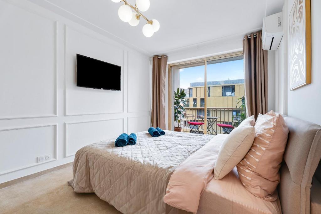 Studio elegant avec balcon proche Mer et Tramway - 5