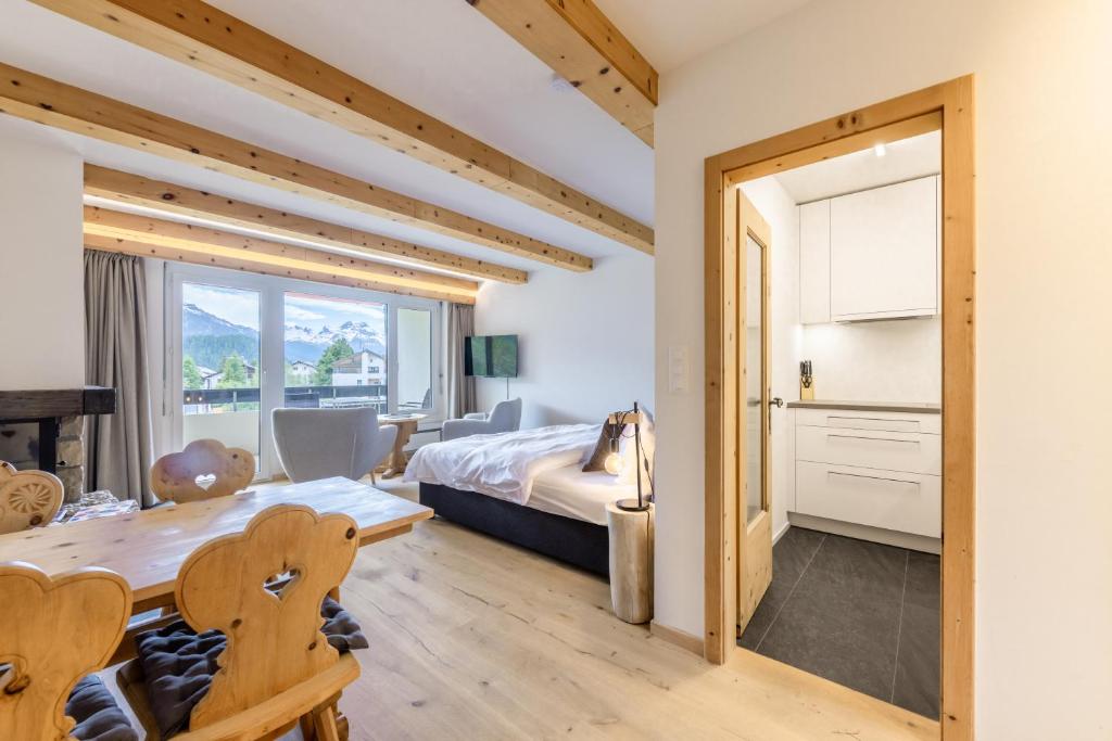 Charming Studio facing Piz Rosatsch - 4