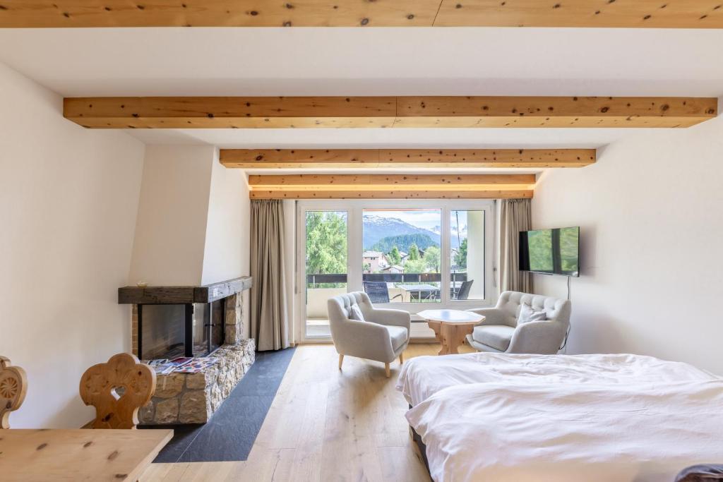 Charming Studio facing Piz Rosatsch - 2