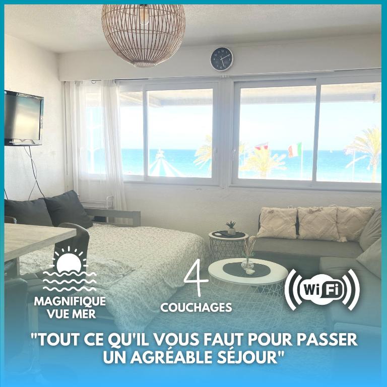 Appartement magnifique VUE MER Canet plage - 4