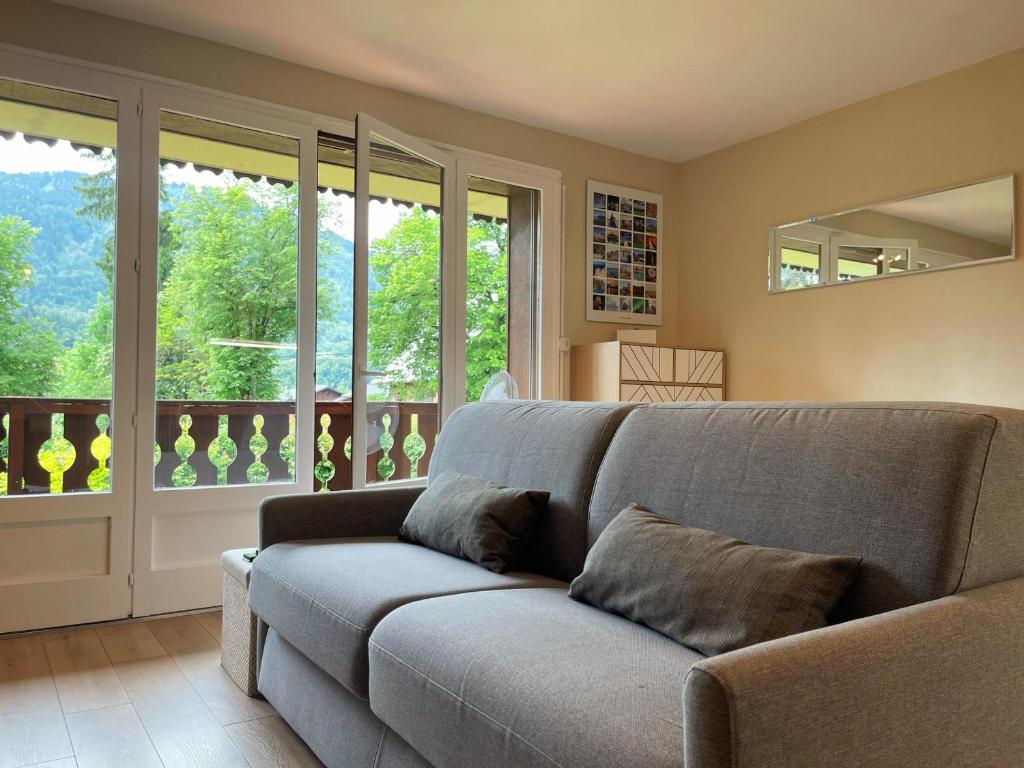 Studio rénové proche centre Samoëns avec balcon et proximité ski-bus - FR-1-624-159 - 4