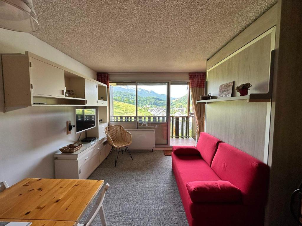 Studio à Villard-de-Lans, 4 pers, balcon, parking - FR-1-515-214 - 2