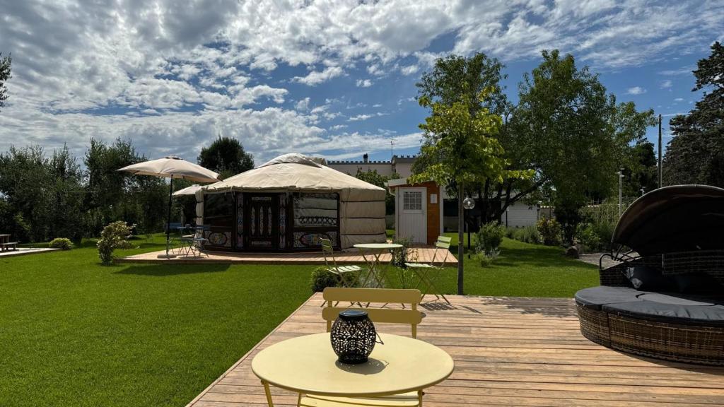 Glamping Anzio Sognando una yurta, Campo di Carne