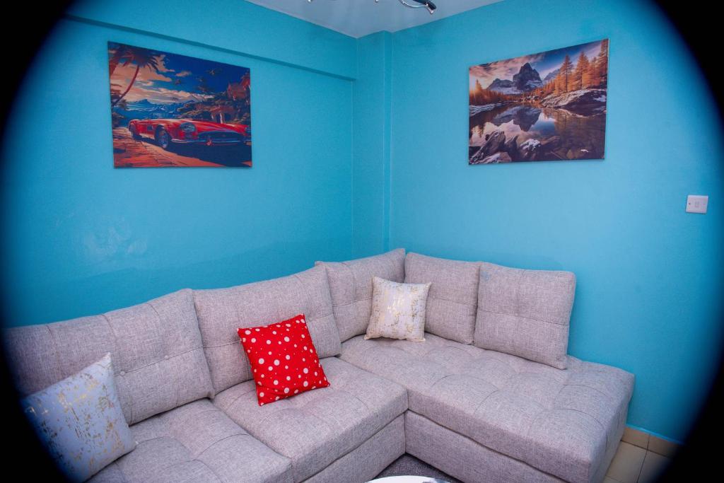 Gany Home Vibes - Comfy 1-bedroom apartment in Nairobi with Parking and Netflix - TRM drive, Nairobi