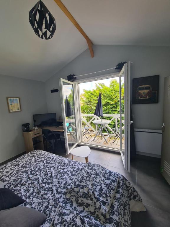 Chambre avec balcon sur La Teste de Buch - 4