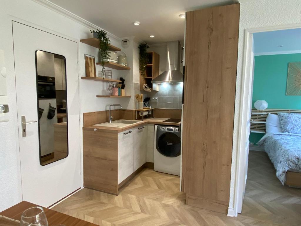 Chaleureux deux pièce coeur de ville avec parking privé - 5