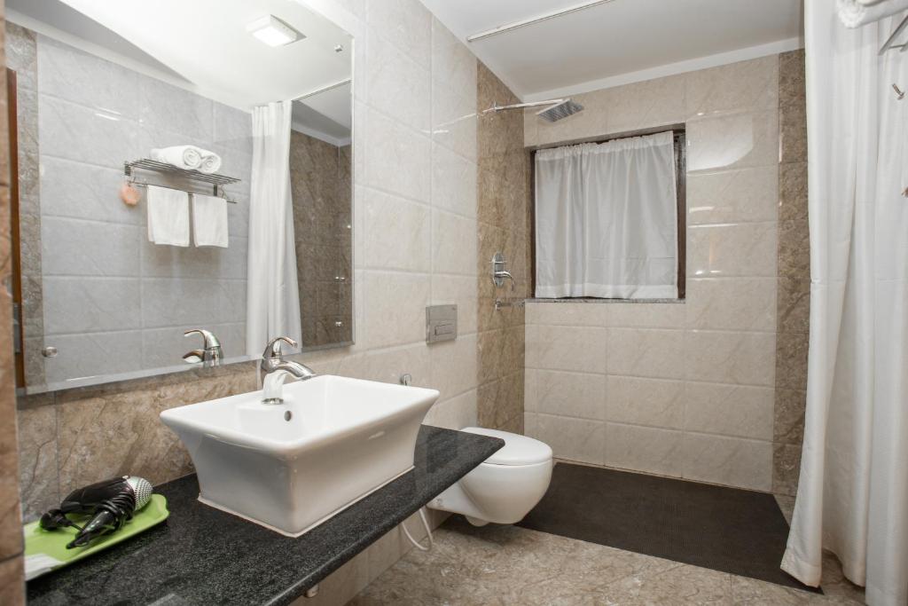 Well-appointed bathrooms