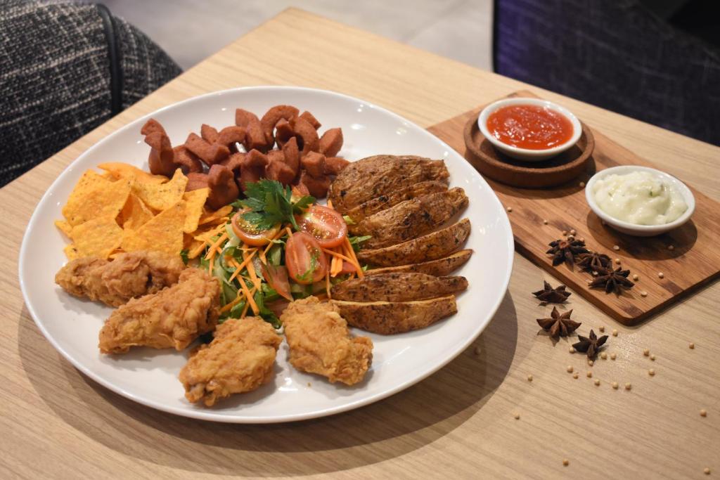 Essen und Erfrischungen