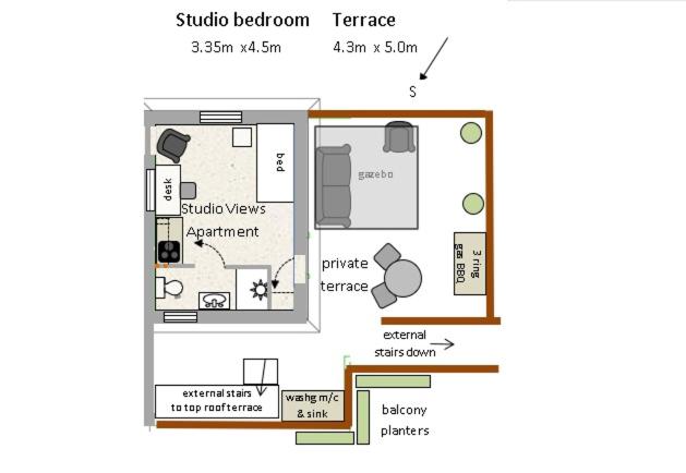 Studio Views Apartment, Cortijo Fruitful Hills - 2