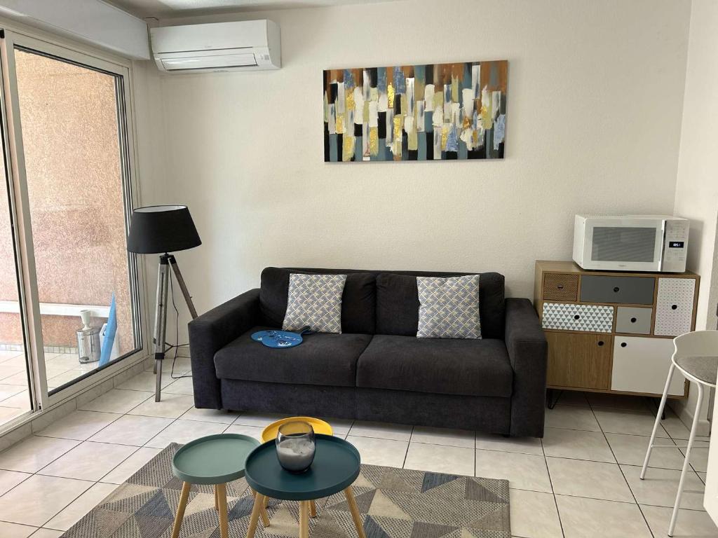 Appartement cosy à Port Fréjus: climatisé, proche plage, commerces et garage - 4 couchages - FR-1-226A-176 - 3