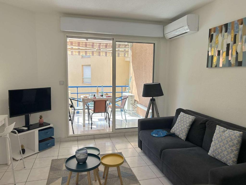 Appartement cosy à Port Fréjus: climatisé, proche plage, commerces et garage - 4 couchages - FR-1-226A-176 - 4