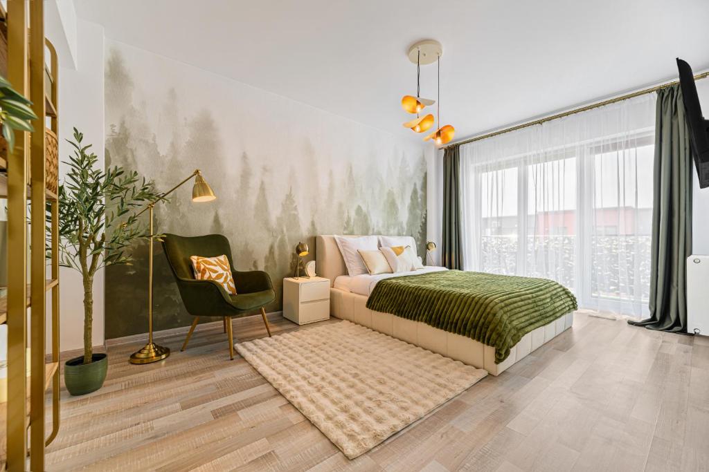 Evergreen Escape Apartment Coresi, Brašov