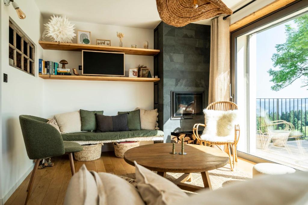 Gite d exception avec vue panoramique 4 personnes, Prémanon