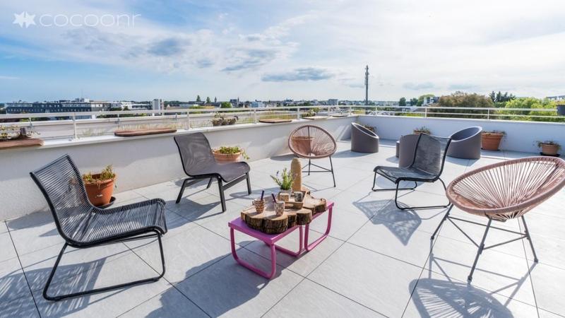 Vannes gare roof top haut standing 4 à 8 pers tout inclus - 3
