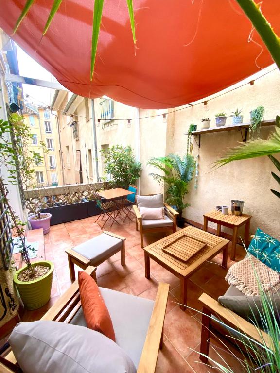 Dar Saad Appartement terrasse climatisation centre d Aix - 4