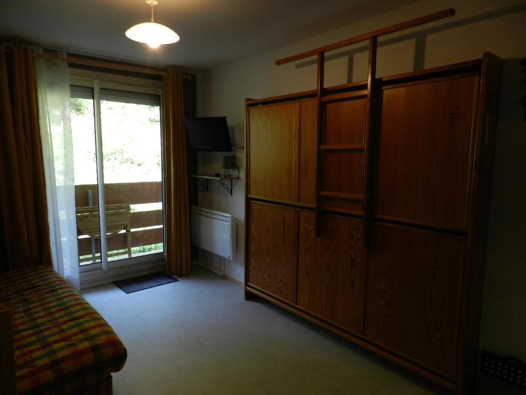 Studio 3 pers, face pistes, balcon, Le Pleynet - 3