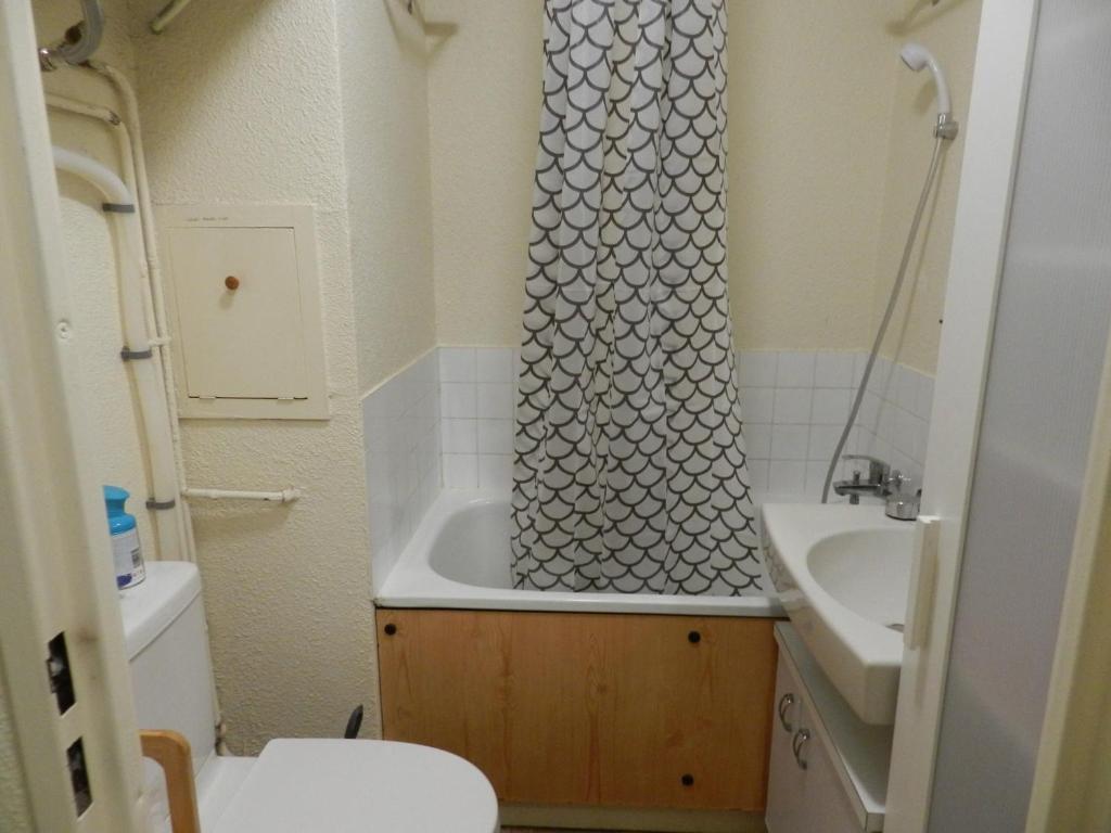 Studio 3 pers, face pistes, balcon, Le Pleynet - 5