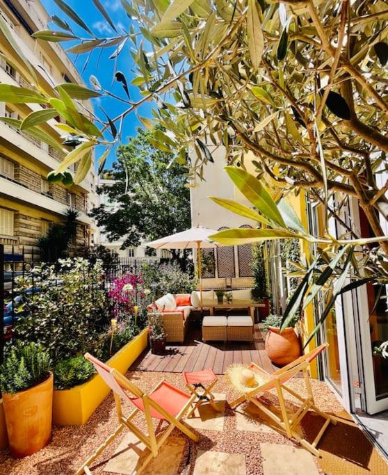 Nice - Amazing flat to 10 min to sea - Garden - 5