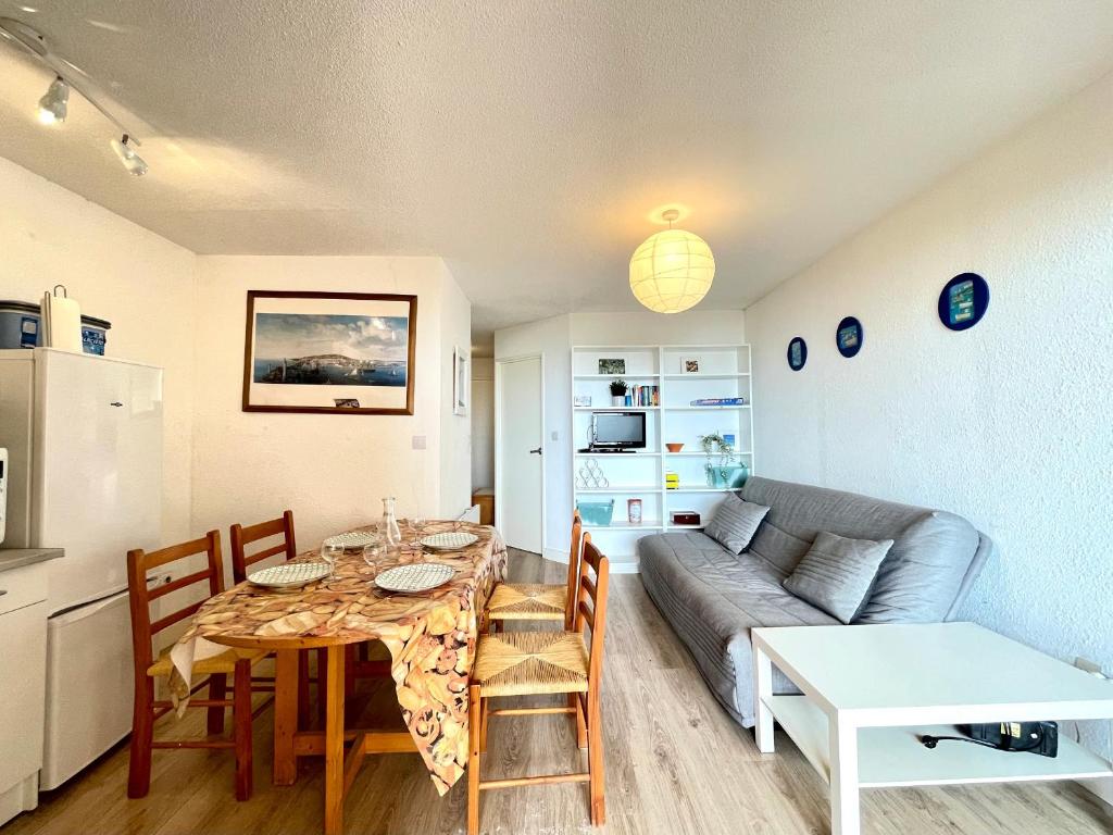 Appartement T3 face à la mer avec terrasse et parking privé à Sète - FR-1-338-587 - 5