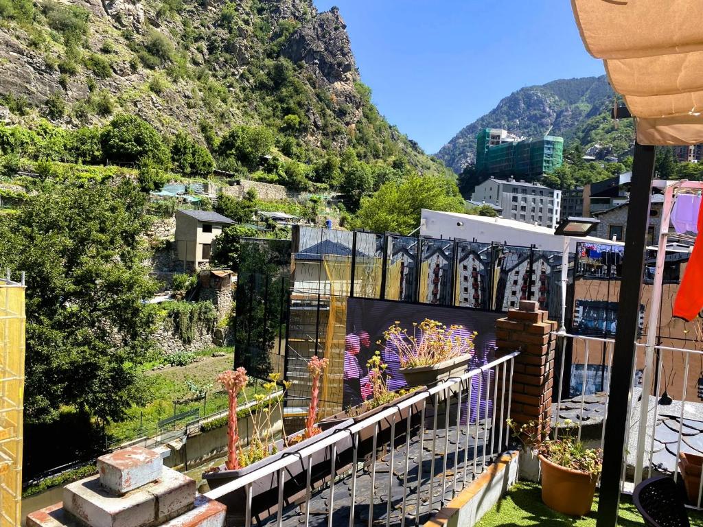 Balcony/terrace, Alberg Els Andes in Escaldes