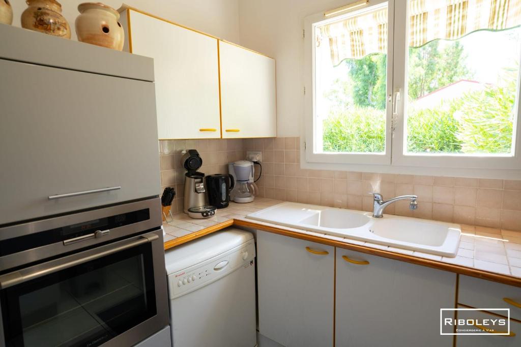 Riboleys - Villa T4 à 450m de la plage clim et Wifi - 5