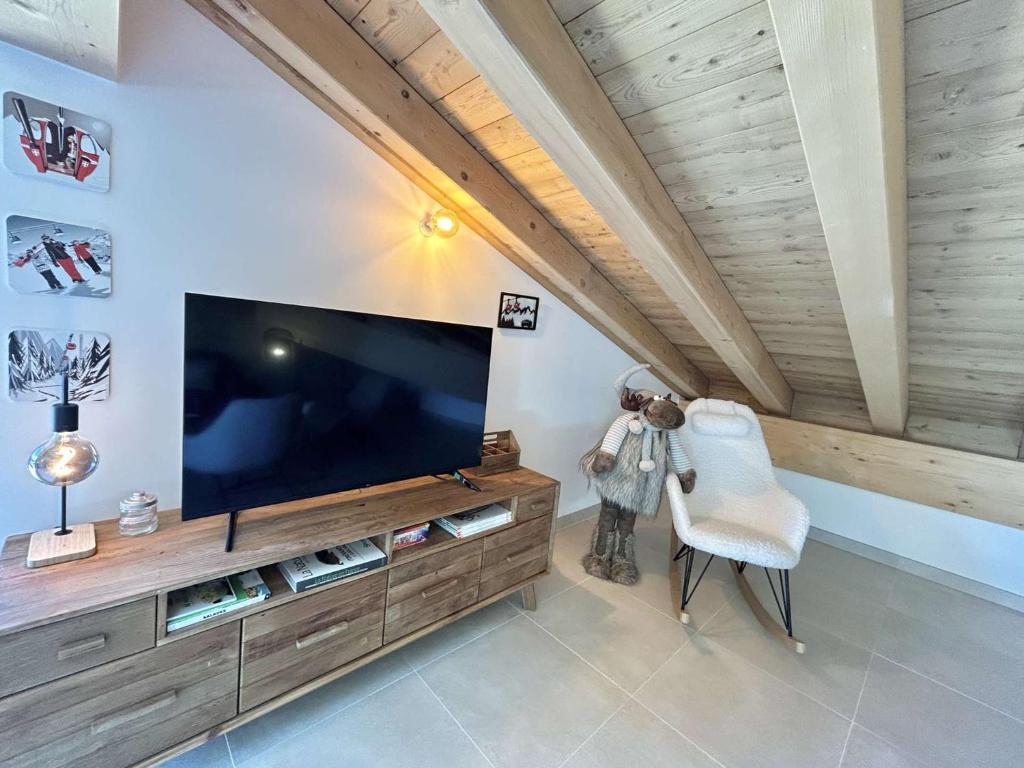 Appartement 3 pièces, 4/6 couchages à Combloux avec parking - FR-1-597-178 - 3