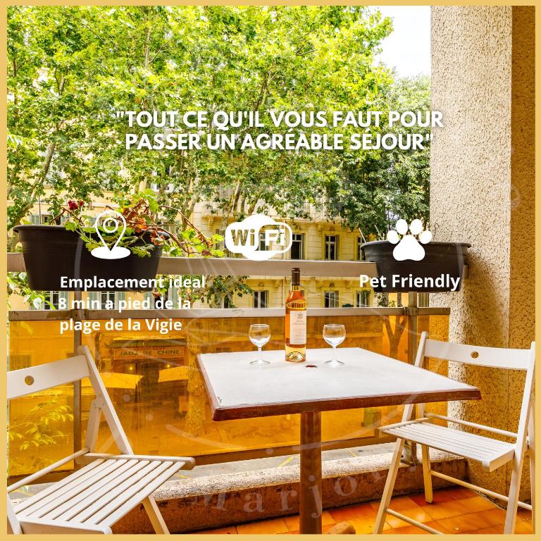 Charmant Studio au Mourillon Balcon, Wi-Fi, Clim - 1