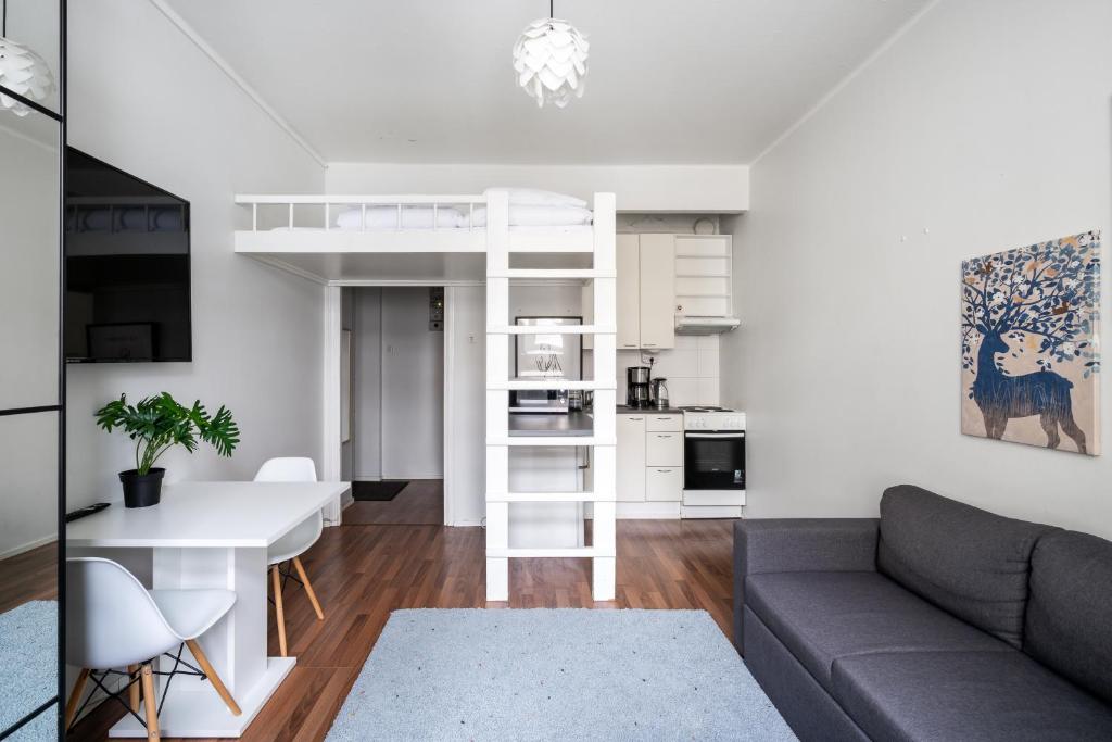 Loft studio, Kallio, Metro Nearb, Helsinky