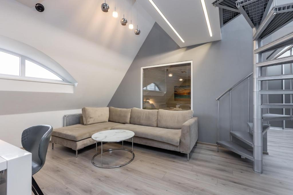 Penthouse Apartment with Terrace, Riga