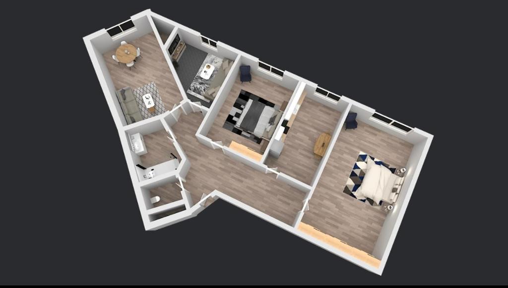 Appartement unique - Centre ville - 5