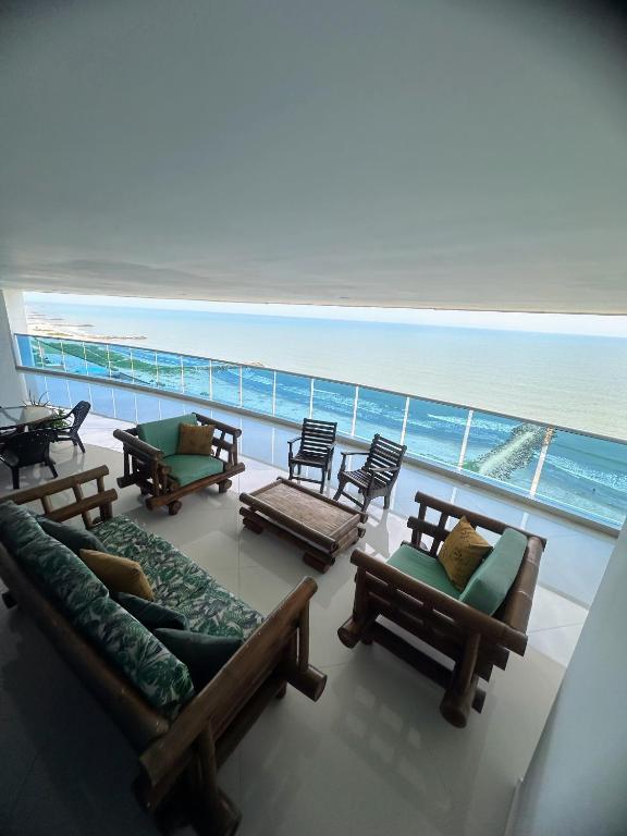 Pent House 450 mts 360 front ocean view playa azul - 1