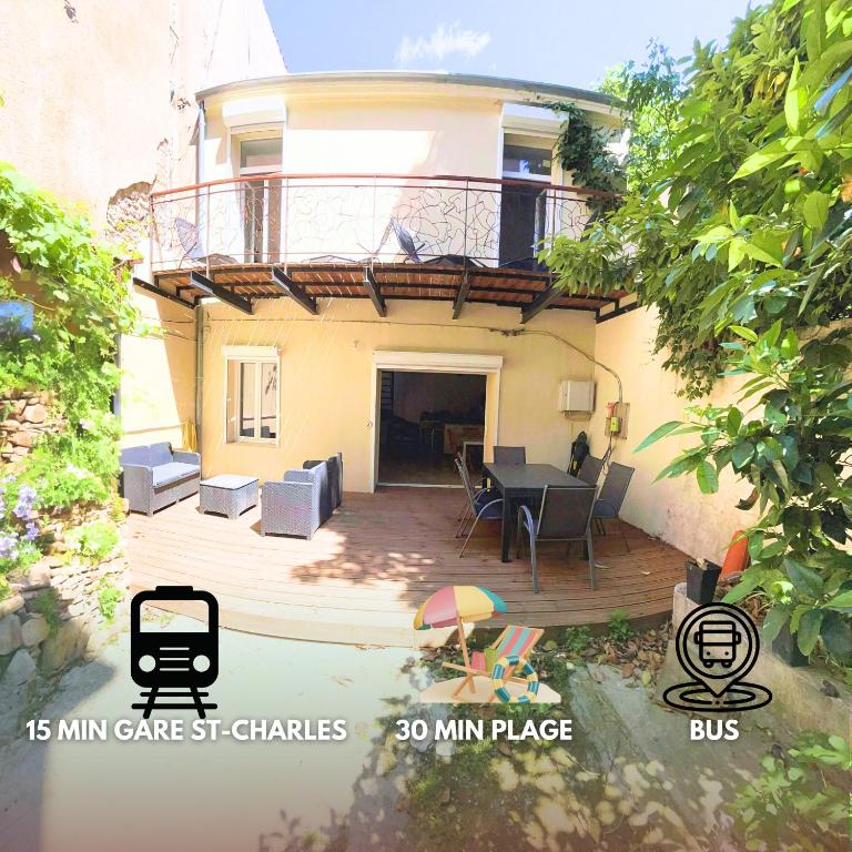 Grand Loft Lumineux - Gare St Charles 10 MIN - 2