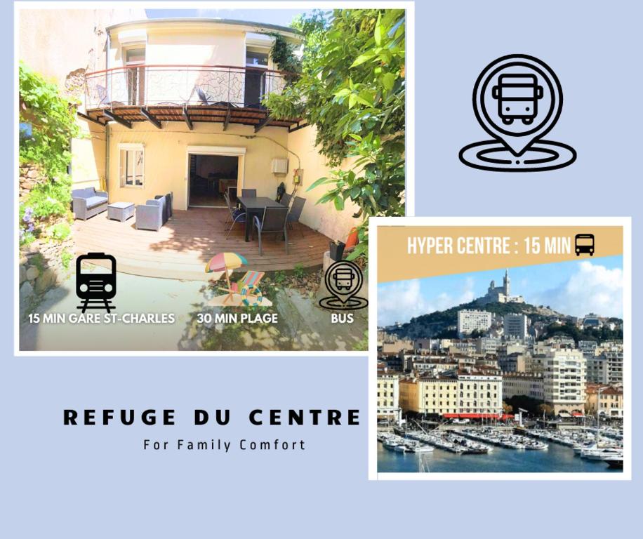 Grand Loft Lumineux - Gare St Charles 10 MIN - 1