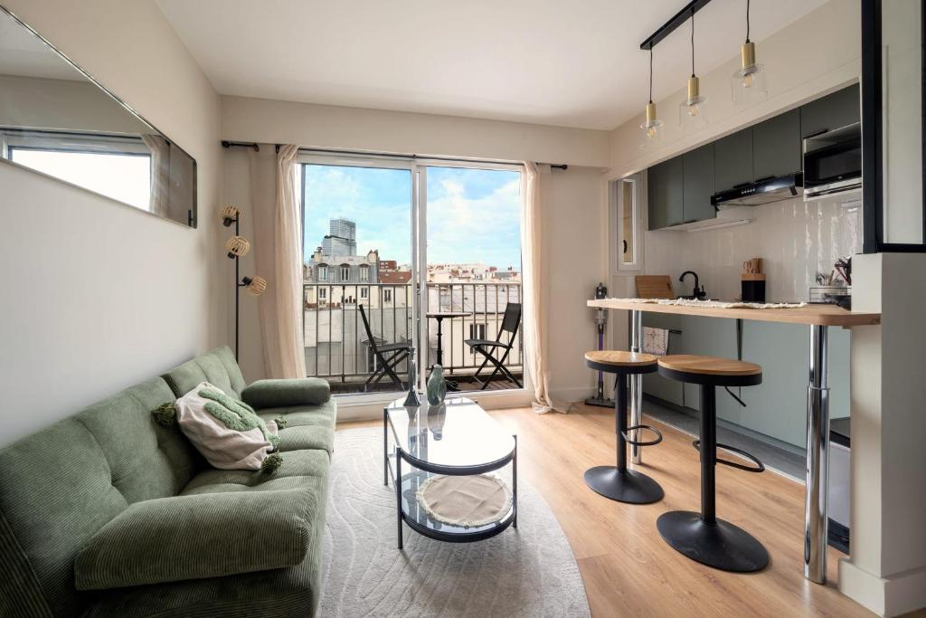 Studio avec balcon - Paris 17e - 4
