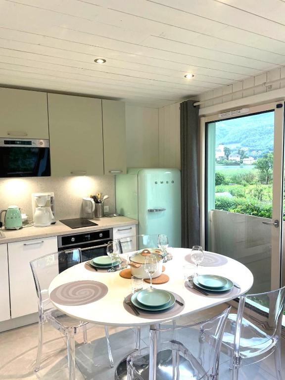La Baie des Voiles 2 chambres 4 à 6 personnes au bord du lac plage privée - 5